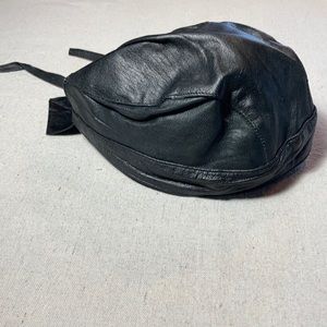 Leather Skull Cap